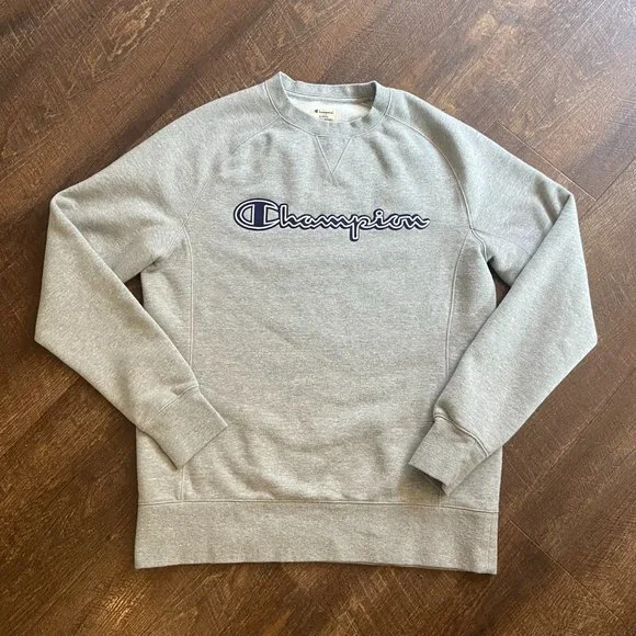 Champion Cotton Fleece Crewneck - Small - Picture 2 of 7